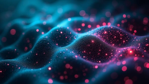 Neural circuitry visualization showing AI's universal conceptual framework with prismatic glow effects highlighting cross-linguistic semantic processing